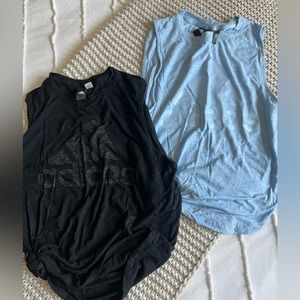 Two ADIDAS tank tops